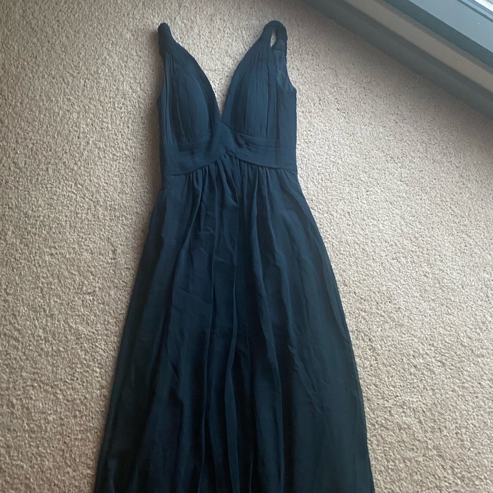 David’s Bridal Navy Dress